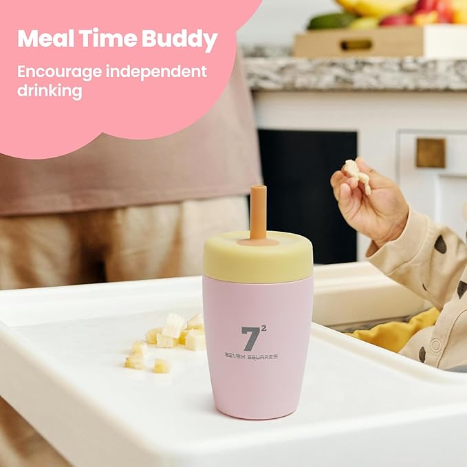 12oz Kids Tumbler Spill Resistant with Lid and Silicone Straw, Insulated Kids Cups Stainless Steel Water Bottle, Dishwasher Safe BPA-FREE