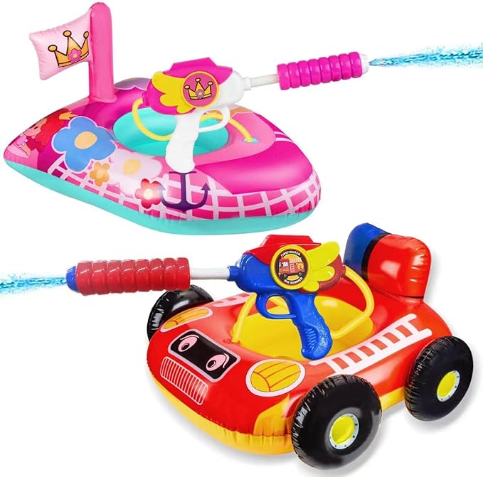 10Leccion Kids Pool Floats for Toddlers Ages 3-8, Fun Summer Water Toys