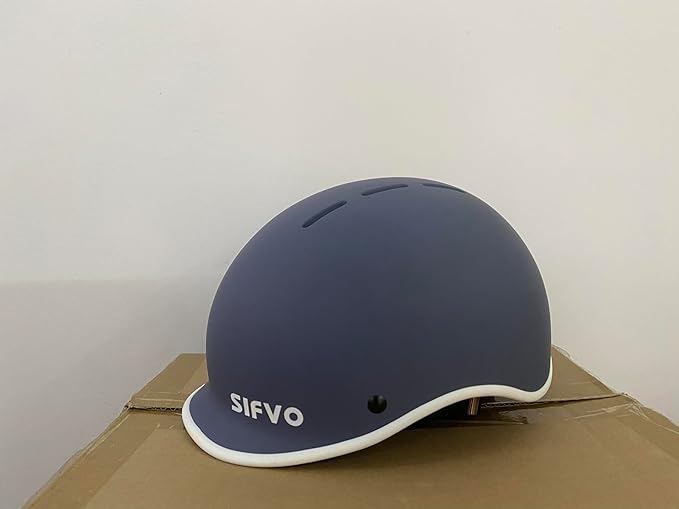 Kids Helmet, SIFVO Kids Bike Helmet Skateboard Helmet Scooter Helmet All-Round Protection Boys Girls Bike Helmet Kids to Youth Extended Visor Adjustable & Durable 51-55cm