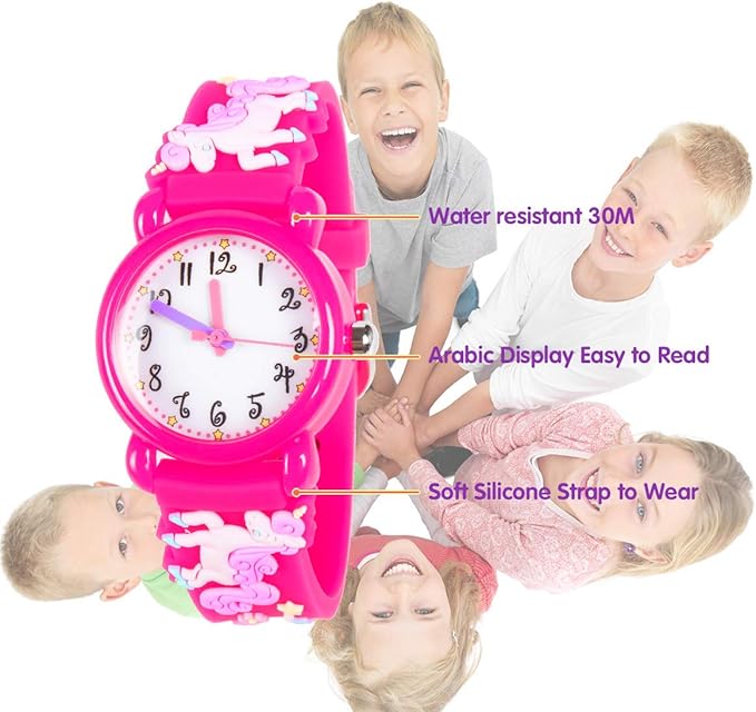 Toddler Watches for Girls - Best Toys Gifts for Girls Age 3 4 5 6 7 8