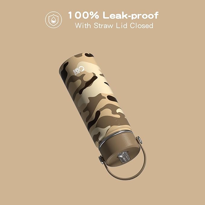 OISIZ 18oz Kids Water Bottle with Straw Lid, Vacuum Insulated Water Bottle 316 Stainless Steel Bottles for Kids for School, Leakproof Water cups, BPA Free and Keep Cold for 24 Hours,Easy to Clean