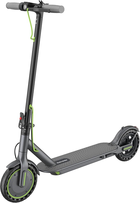 Electric Scooter - 8.5"/10'' Solid Tires, 350W/500W Motor, Up to 19-22MPH and 21-24Miles Long-Range Portable Commuting Scooter for Adults with Double Braking System and App