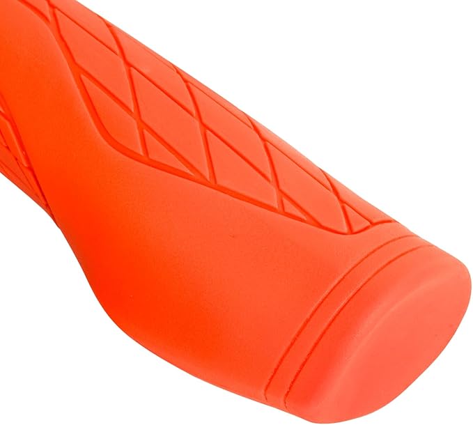 SOLODRIVE Ergonomic Design Mountain Bike Grips, Comfortable Bicycle Handlebar Grips, Single Lock-on and Non-Slip MTB Handle, Fit MTB, E-Bike, Hybrid, Scooter