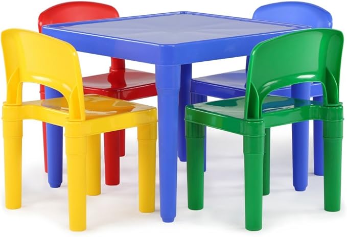 Primary Plastic Activity Table & 4 Chairs