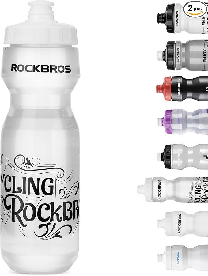 ROCKBROS Cycling Water Bottle, 20-25oz Cycling Bottle, BPA-Free