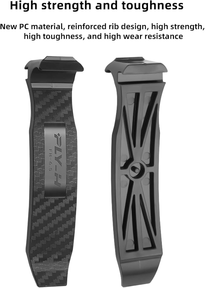 FLY_H Bike Tire Levers Road Mountain Bike Tires Portable Bike Tire Tyre Changing Tool Save Time and Effort Bicycle Tire Levers Bicycles Vacuum and Non Vacuum Tires Tool Accessories 2 Pack-Black