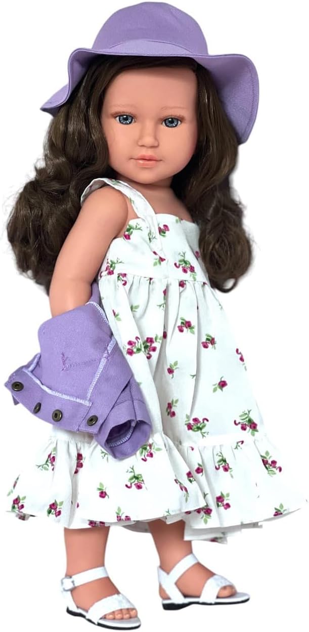 Kennedy and Friends 18 Inch Fashion Dolls- Tilt and Pose Feature and All Vinyl (F01-RslRmr)