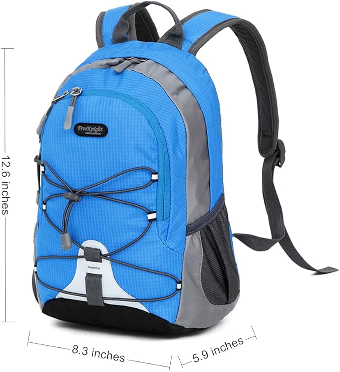 10L Small Hiking Backpack for Kids Ages 3-6 Girls Boys Under 4 feet, Mini Waterproof Outdoor Sport Travel Camping Daypack