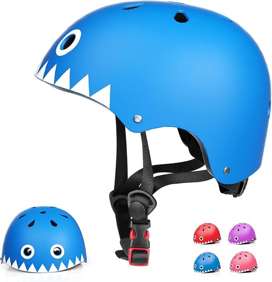 Glaf Toddler Helmet for 2-8 Years Kids Bike Helmets Baby Girls Boys Multi-Sport Adjustable Skateboard Bicycle Helmet Lightweight 3 Sizes for Toddler to Youth 8-14