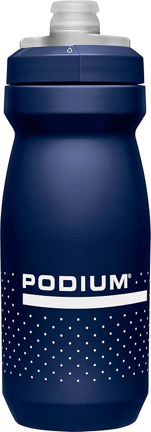 CamelBak Podium Bike Squeeze Water Bottle Navy Blue, 21oz