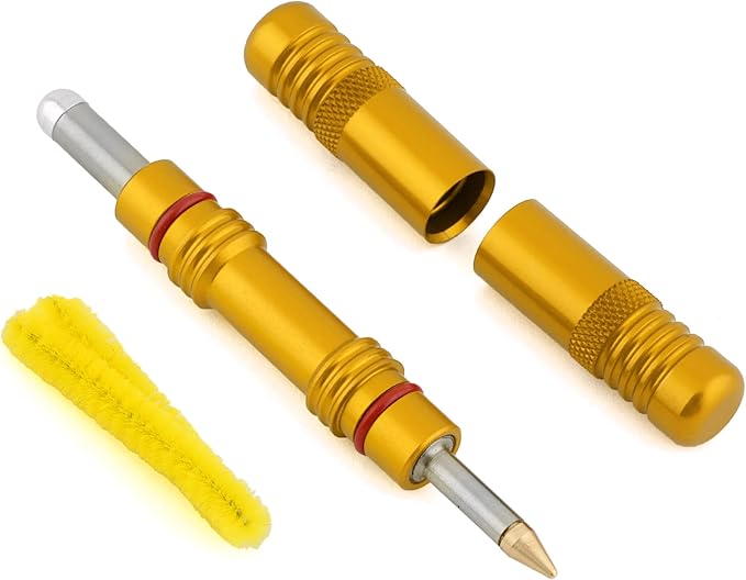 Dynaplug Racer Pro Bicycle Tire Repair Tool 100% USA Made (Gold)