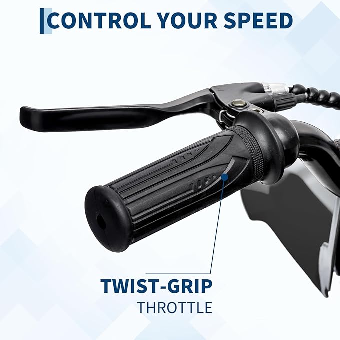 24V Electric Dirt Bike for Kids, 350w Electric Motorcycle for Kids - Up to 13.67Mile/h Long-Range, Ride on Motorcycle with Rear Wheel Suspension, 12 Miles Range, Twist Grip Throttle, Rubber Tire,