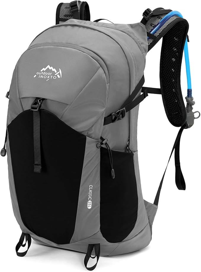 Hiking Hydration Backpack with 3l Water Bladder for Women and Men 25L Water Backpack for Hiking, Cycling, Climbing, Camping