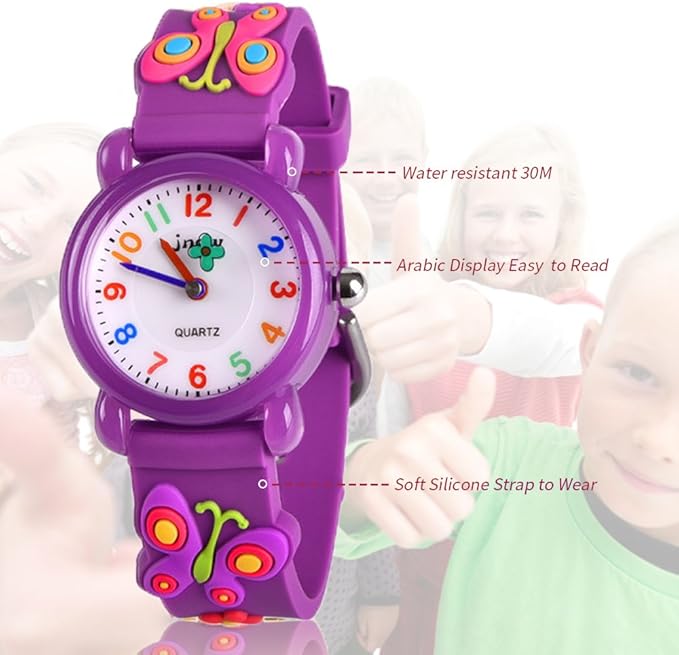 Toddler Watches for Girls - Best Toys Gifts for Girls Age 3 4 5 6 7 8