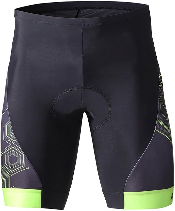 beroy Men's Comfortable Bicycle Cycling Pants, 3D Padded Bike Shorts