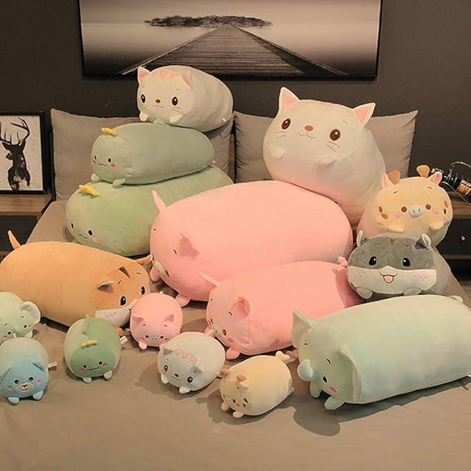 Dinosaur Plush Hugging Pillow, Dinosaur Stuffed Animals Toys Soft Body Pillow, 33.5"