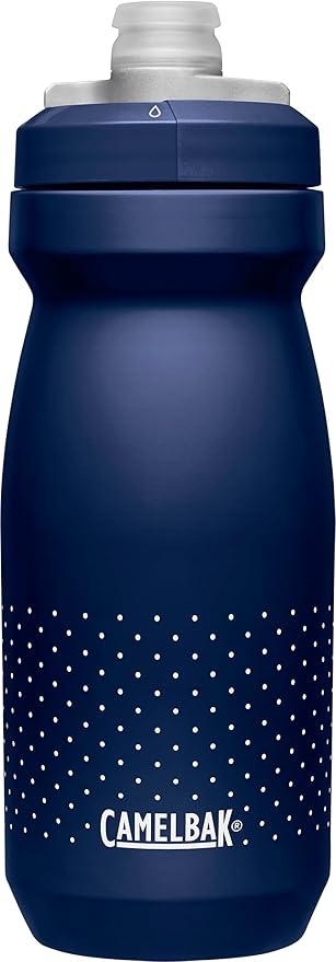 CamelBak Podium Bike Squeeze Water Bottle Navy Blue, 21oz