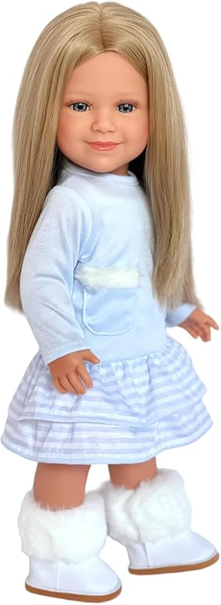 Kennedy and Friends 18 Inch Fashion Dolls- Tilt and Pose Feature and All Vinyl (F01-Dnvr)