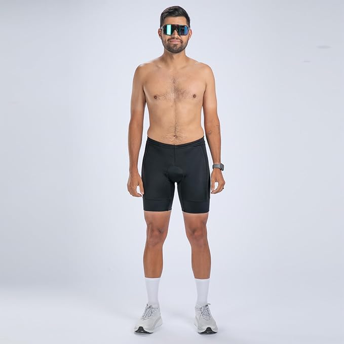 Zoot Men’s Core 7-Inch Tri Shorts, Quick Dry Performance Triathlon Shorts with Cycling Chamois Pad, Pockets & UPF 50+ Fabric