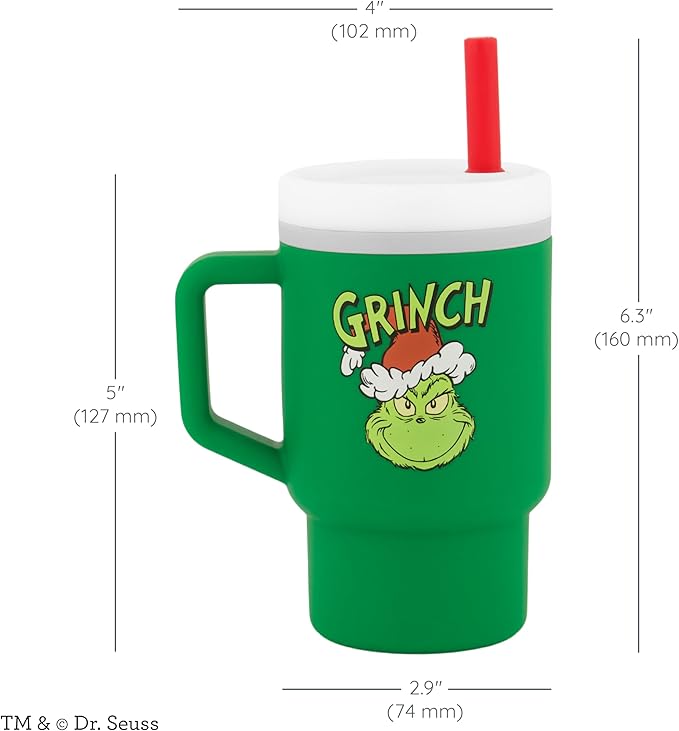 Infantino My 1st Tumbler, Silicone Sippy Cup with Straw & Handle, Spill-Resistant Baby Cup for On-the-Go, BPA-Free Transition Bottle