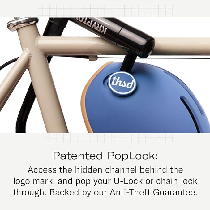 Thousand Heritage 2.0 Adult Bike Helmet; The Original Low Profile Retro Commuter Cycling Helmet Safety Certified for Bicycle Skateboard Skating Roller Skates; for Men & Women