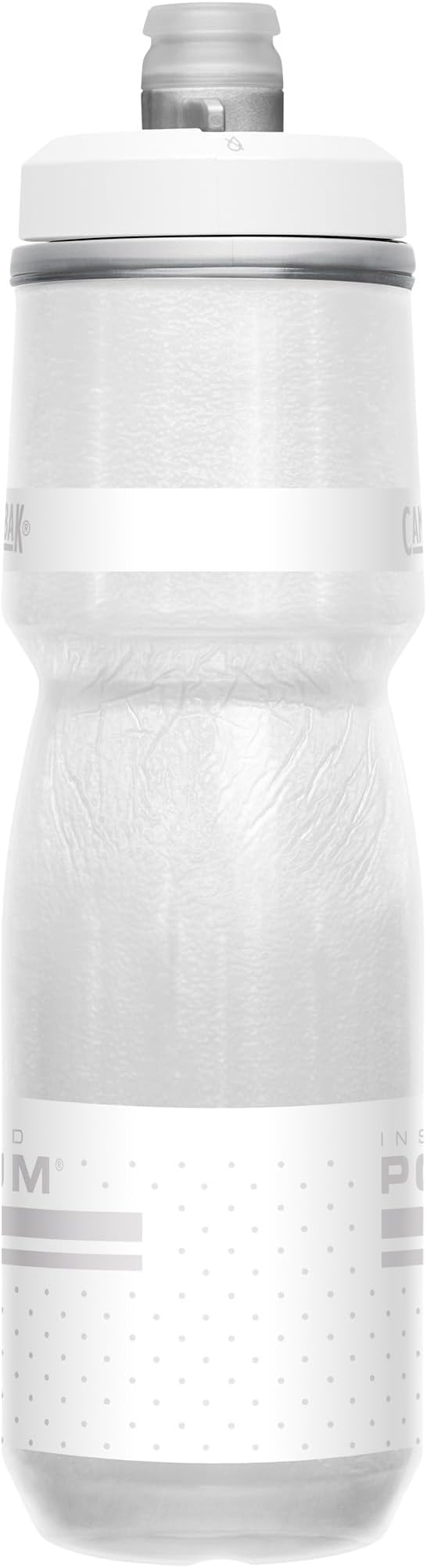 CamelBak Podium Chill Bike Insulated Squeeze Water Bottle Reflective Ghost, 24oz