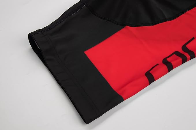 Coconut Ropamo CR Men's Cycling Jersey Set Road Bike Jersey Zipper Pocket Bib Shorts with 4D Padded Cycling Clothing Set