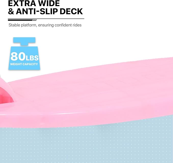 Folding Scooter - 3 Wheeled Scooter for Kids, 3 Wheels Foldable Kick Scooters | Lightweight Bike for Ages 2-8 Boys Girls Outdoor Riders, Kick Scooters for Commuting, Travel, Camping, Backpacking