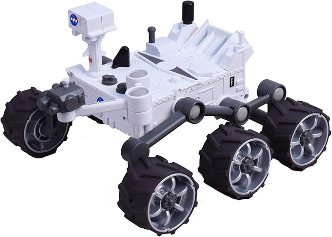 MUKIKIM NASA Future Explorers - Perseverance Mars Rover. Build & Learn STEM Education & Interactive Space Exploration for Kids. with Powerful Motor & Movable Robotic Arm!