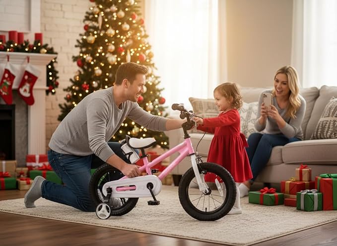 RoyalBaby Kids Bike Freestyle Classic & EZ Balance Pedal Switchable Bicycle, 12 14 16 18 Inch, 3-10 Years Toddler to Big Kids