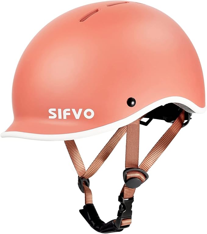Kids Helmet, SIFVO Kids Bike Helmet Skateboard Helmet Scooter Helmet All-Round Protection Boys Girls Bike Helmet Kids to Youth Extended Visor Adjustable & Durable 51-55cm