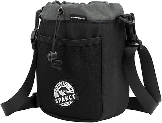 Bike Stem Bag,Bike Handlebar Bag,Top Tube Bike Bag,Waterproof Bicycle Frame Bag,Bike Bags for Bicycles,bicycle basket,Bike Snack Bag, Accessories For cycling(Large black)