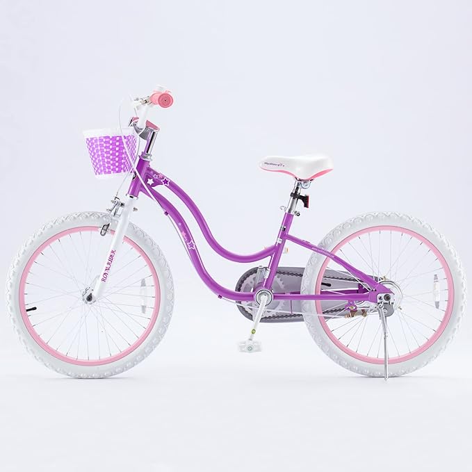 RoyalBaby Girls Bike Classic & EZ Kids Bike, Balance and Pedal Bicycle, 12 14 16 18 20 Inch Toddlers to Big Kids 3-10 Years