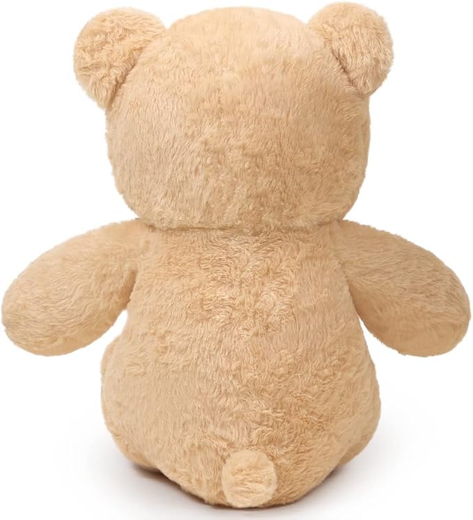 Teddy Bear Stuffed Animal 16'' Small Teddy Bear Plush Toy Gift for Valentine Christmas Birthday Light Brown