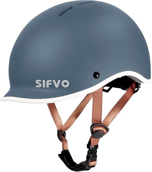 Kids Helmet, SIFVO Kids Bike Helmet Skateboard Helmet Scooter Helmet All-Round Protection Boys Girls Bike Helmet Kids to Youth Extended Visor Adjustable & Durable 51-55cm