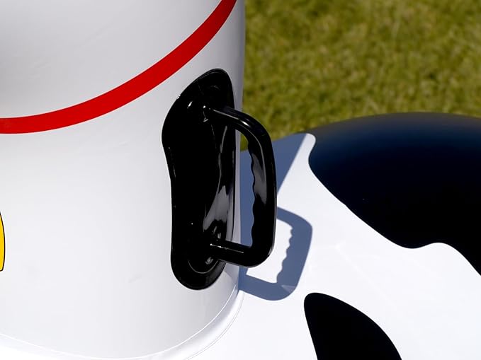 Hearthsong Hop N Go Inflatable Bouncy Cow Riding, Hopping Toys for Kids Ages 5+ - Ride On Bouncer Animal Hopper Jumping Toys for Outdoor Games (2 Pac