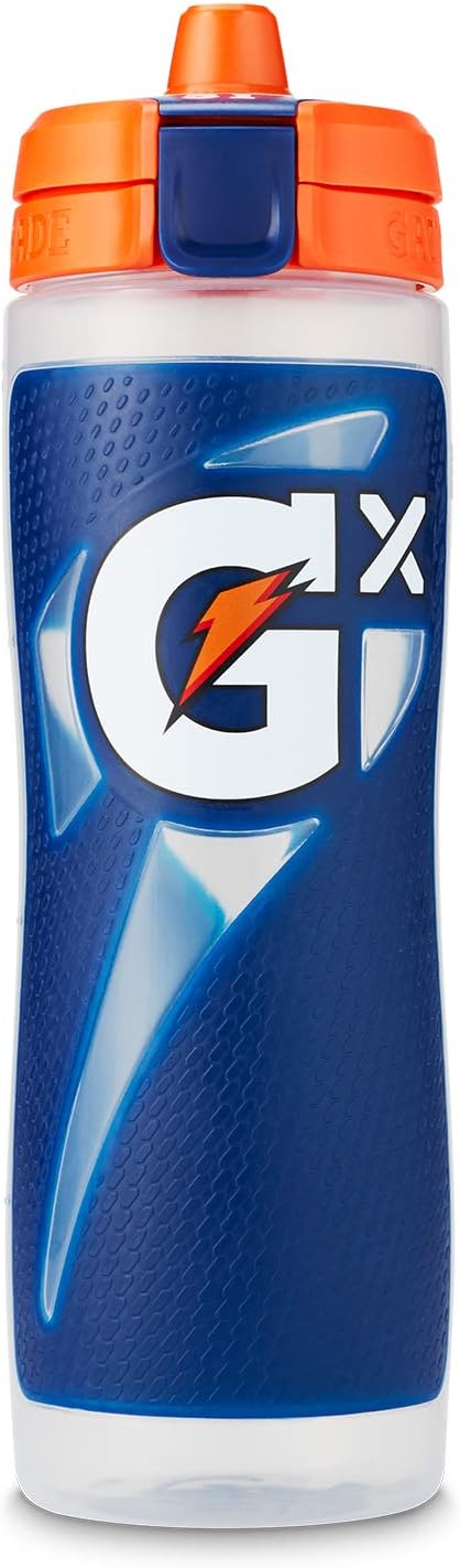 Gatorade Gx Squeeze Bottle, Blue, Plastic, 30 Ounce