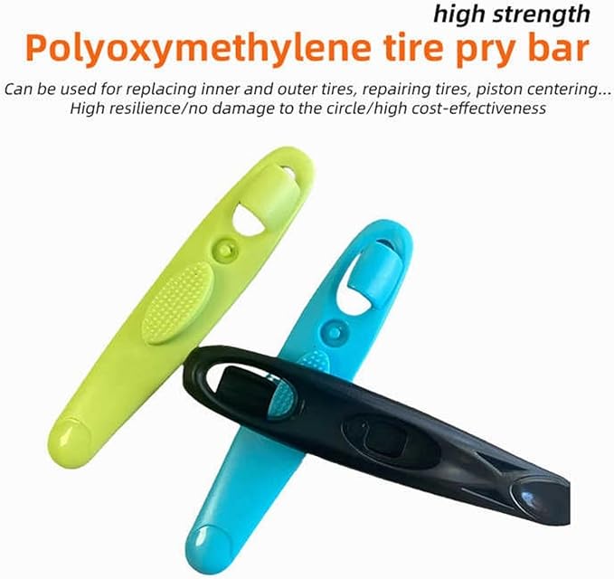 Bike Tire Levers Ultra Strong Bicycle Tire Removal Tool to Repair Bicycle Tube for Road & Mountain Bike Tires Repair Kits Tool (Metals Material)