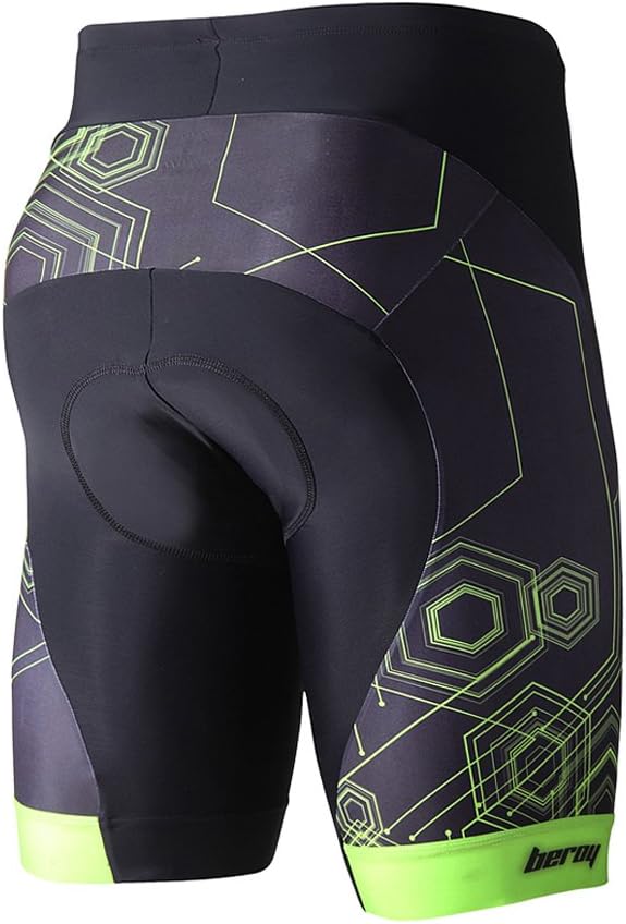 beroy Men's Comfortable Bicycle Cycling Pants, 3D Padded Bike Shorts