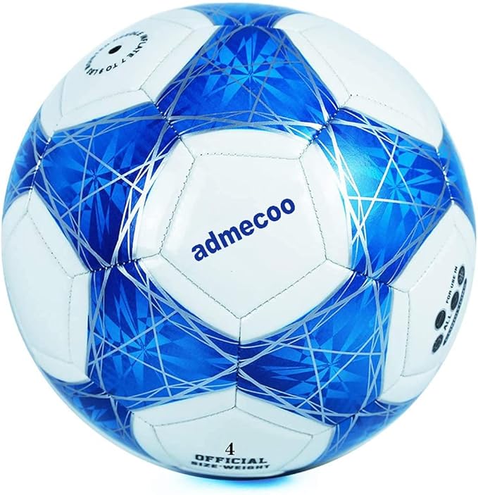 Light Up Soccer Ball Glow in The Dark Soccer Ball Size 3/4/5 with Needles and Pump Ball for Men Youth and Adult Night Games