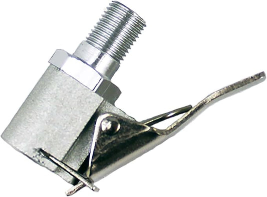 Prestacycle Automotive Quick-Clip Schrader Head - Nickel-Plated 6061-T6 Alloy, Quick & Accurate Seal, Lightweight, Durable, Ideal for Vehicle Tires, Low-Profile Rims, Bicycles, Trucks & SUVs