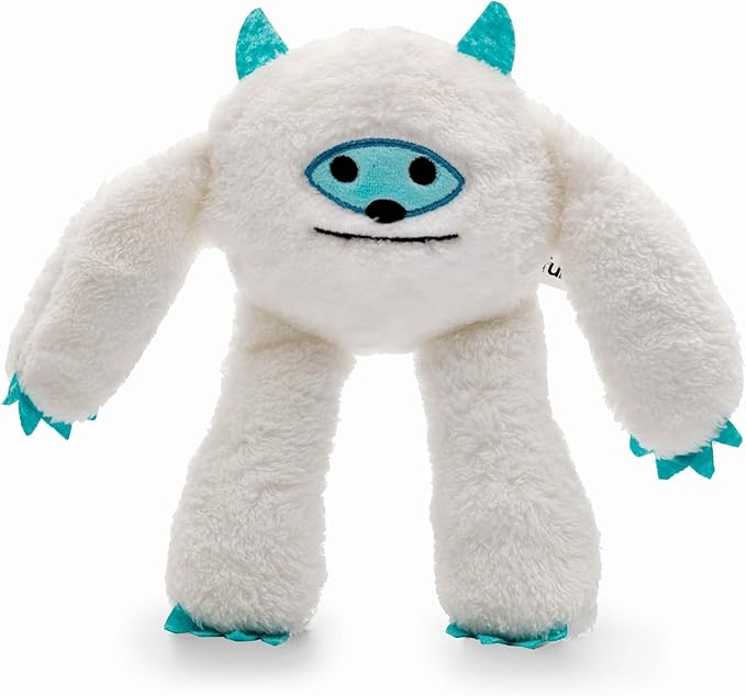 Flourish Pets 3 in 1 Multi-Layer Chew Toy for Active Dogs | Non-Toxic BPA Free Double Stitched Soft Fabric Exterior Dog Toys | Long-Lasting Dog Plush Toys – Large Yeti 11"