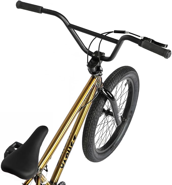 Freestyle BMX Bike, 20 Inch Yaphet Bicycle for Teen Beginner and Adult Riders, Bike with Hi-Ten Steel Frame, Multiple Colors