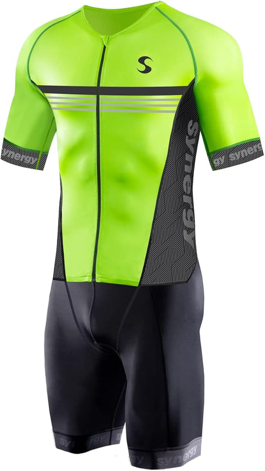 Synergy Triathlon Tri Suit - Men's Pro Short Sleeve Trisuit