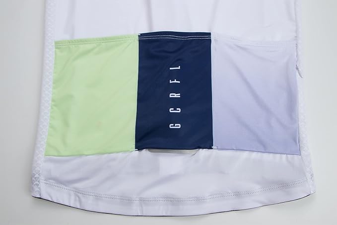 Men's Cycling Jersey Set Cycling Kit Bicycle Jersey Rear Zipper Pocket Bike Bib Shorts with Pockets Race Fit High Density Pad