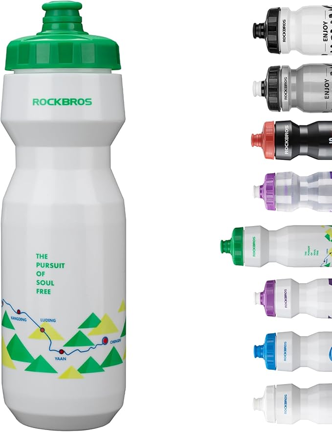 ROCKBROS Cycling Water Bottle, 20-25oz Cycling Bottle, BPA-Free