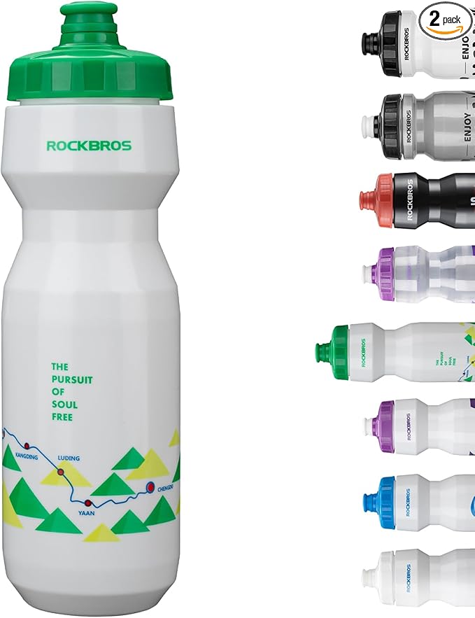 ROCKBROS Cycling Water Bottle, 20-25oz Cycling Bottle, BPA-Free