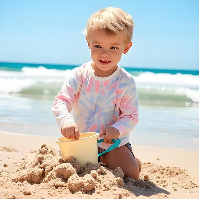 INGEAR Boys' Rash Guard UPF 50+ Swim Shirt - Lightweight, Quick-Dry, Durable Sun Protection for Swimming, Sizes XS-XL