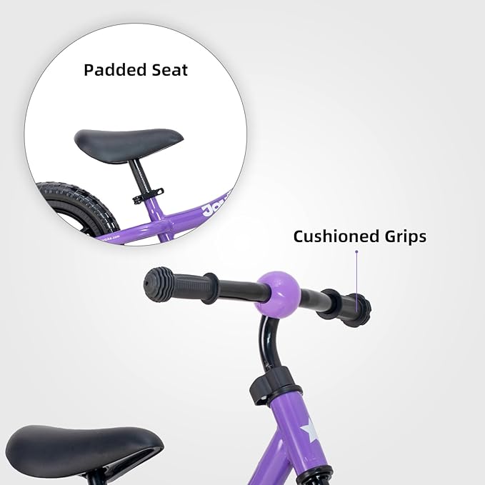 JOYSTAR Toddler Balance Bike 2 Year Old, Age 18 Months to 5 Years Old, No Pedal Bike with Adjustable Handlebar and Seat, Gift for 2-4 Boys Girls