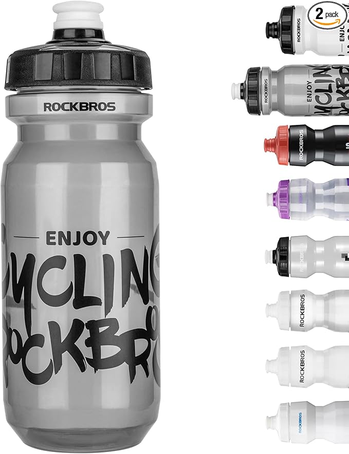 ROCKBROS Cycling Water Bottle, 20-25oz Cycling Bottle, BPA-Free